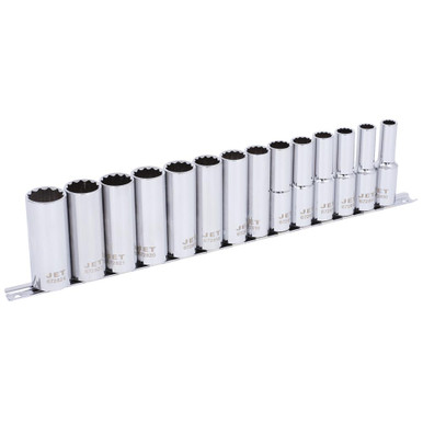 1/2" DR Metric Socket Set – 12 pt. – 14 pc