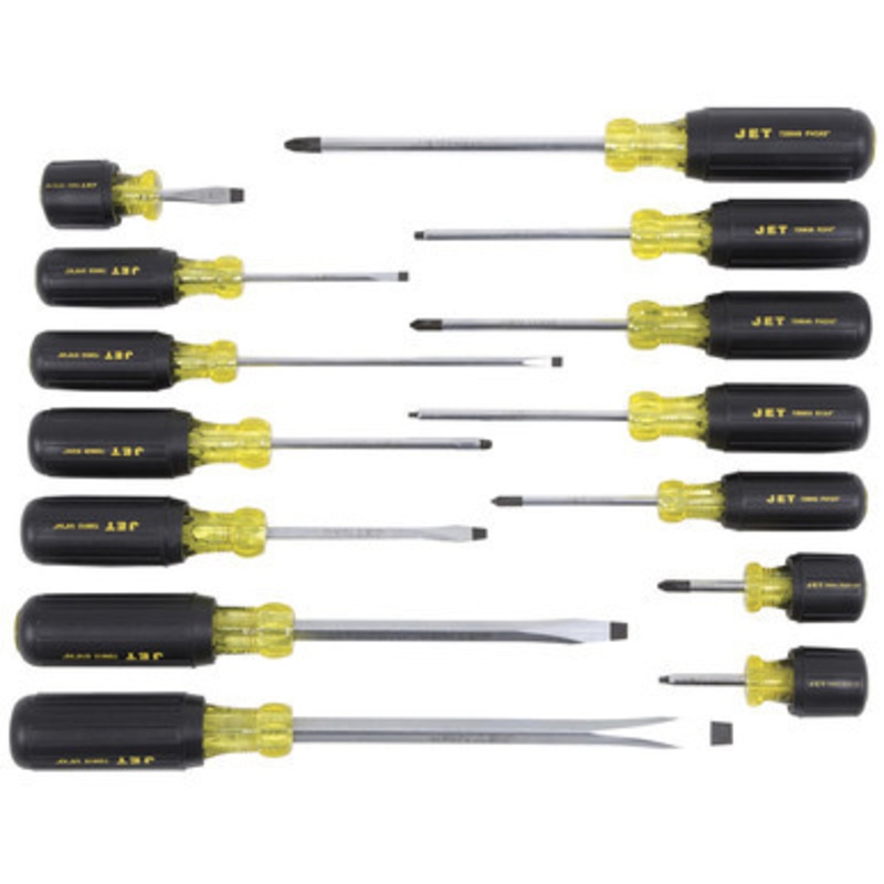 Cushion Grip Screwdriver Set – 14 pc