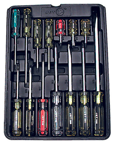 Jumbo Handle Screwdriver Set – 14 pc