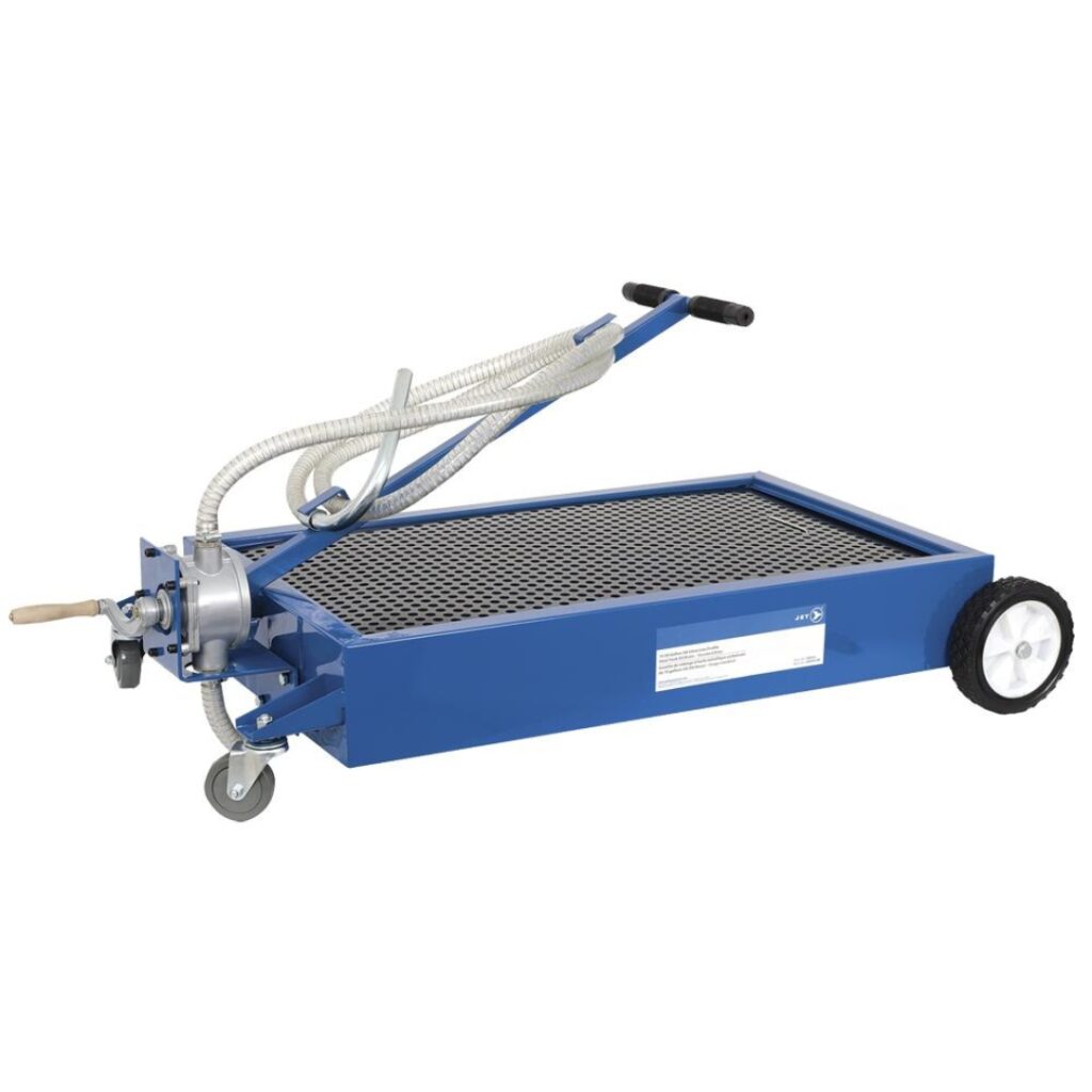 15 US Gallon (56 Litre) Low Profile Steel Tank Oil Drain