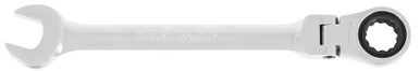 15mm Flex Head Ratchet Combination Wrench