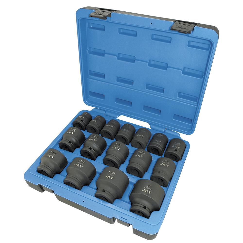 3/4" DR SAE Impact Socket Set – 6 pt.- 16 pc