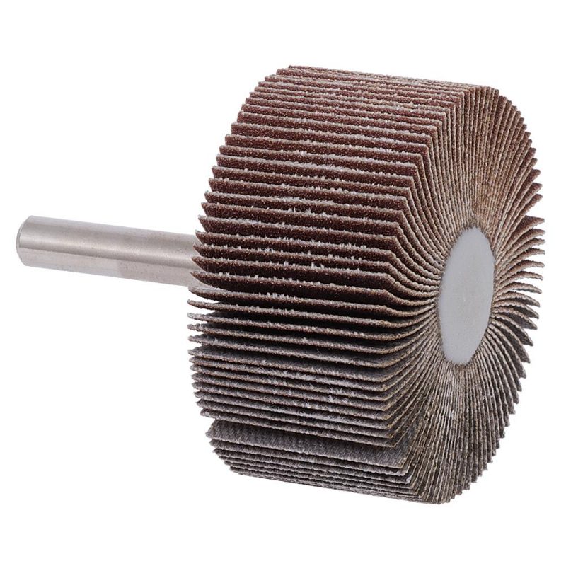 A40 1/4" Shaft Mounted Flapwheel – 2 x 3/4" x 1/4"