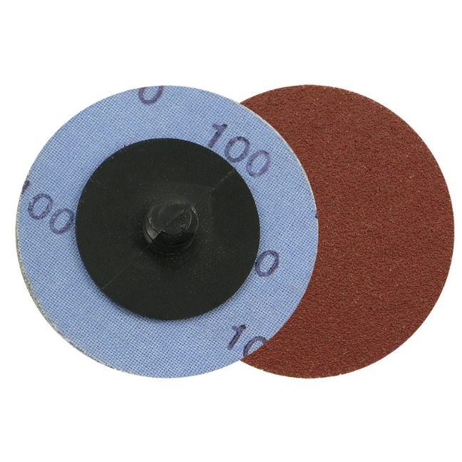 2" A180 Aluminum Oxide Cloth Back Sanding Disc – Type R Mount