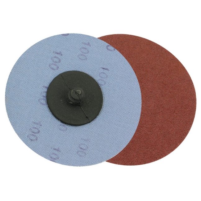 2" A240 Aluminum Oxide Cloth Back Sanding Disc – Type R Mount