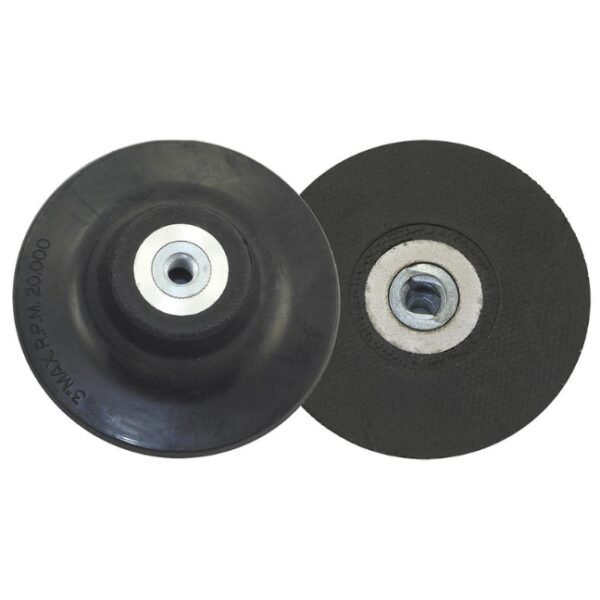 3" x 1/4"- 20UNC Thread Female Back-Up Pad – Type R Mount