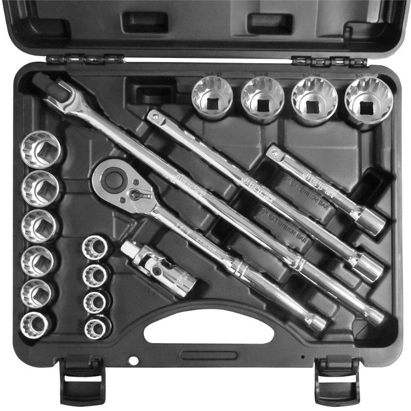1/2" DR SAE Socket Set – 12 pt. – 20 pc