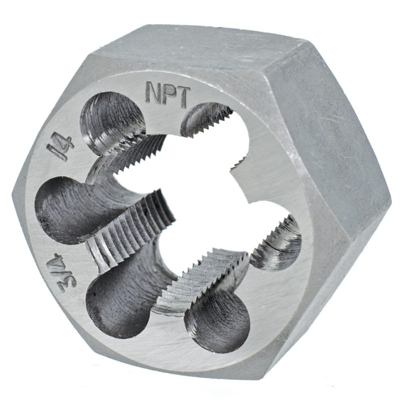 24mm-3.00 Alloy Steel Metric Hex Dies – 1-13/16" Hex