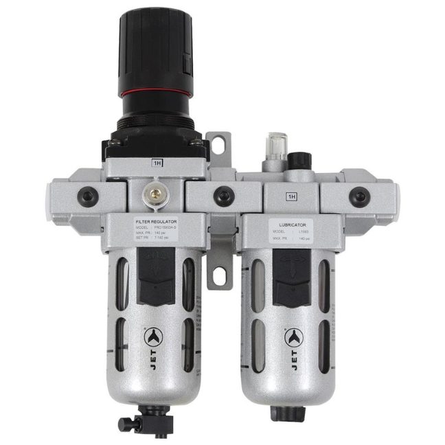 2 PC Air Filter, Regulator and Lubricator 1/2" NPT – Standard