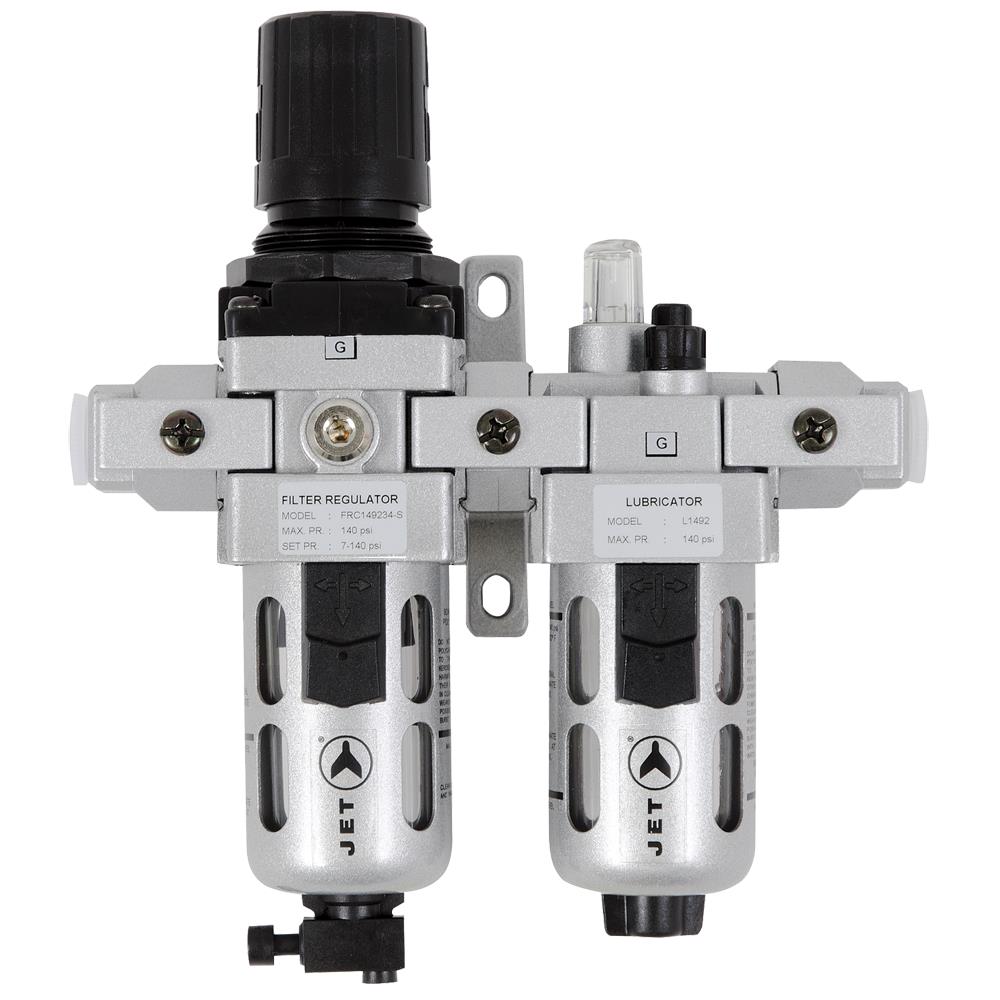 2 PC Air Filter, Regulator and Lubricator 3/8" NPT – Intermediate