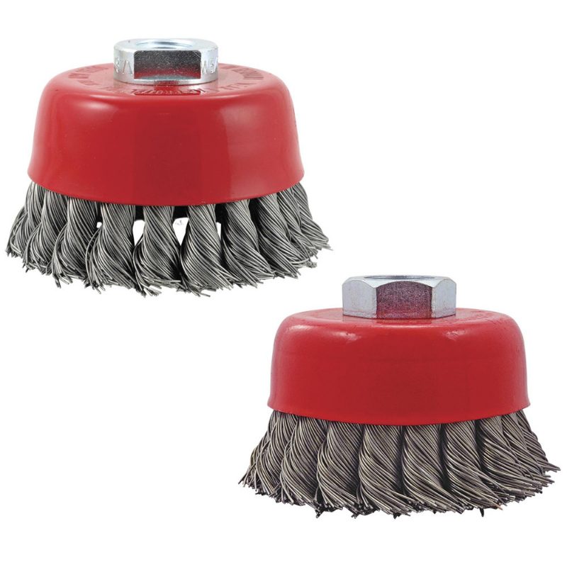 3 x 14mm Knot Twisted Cup Brush – High Performance