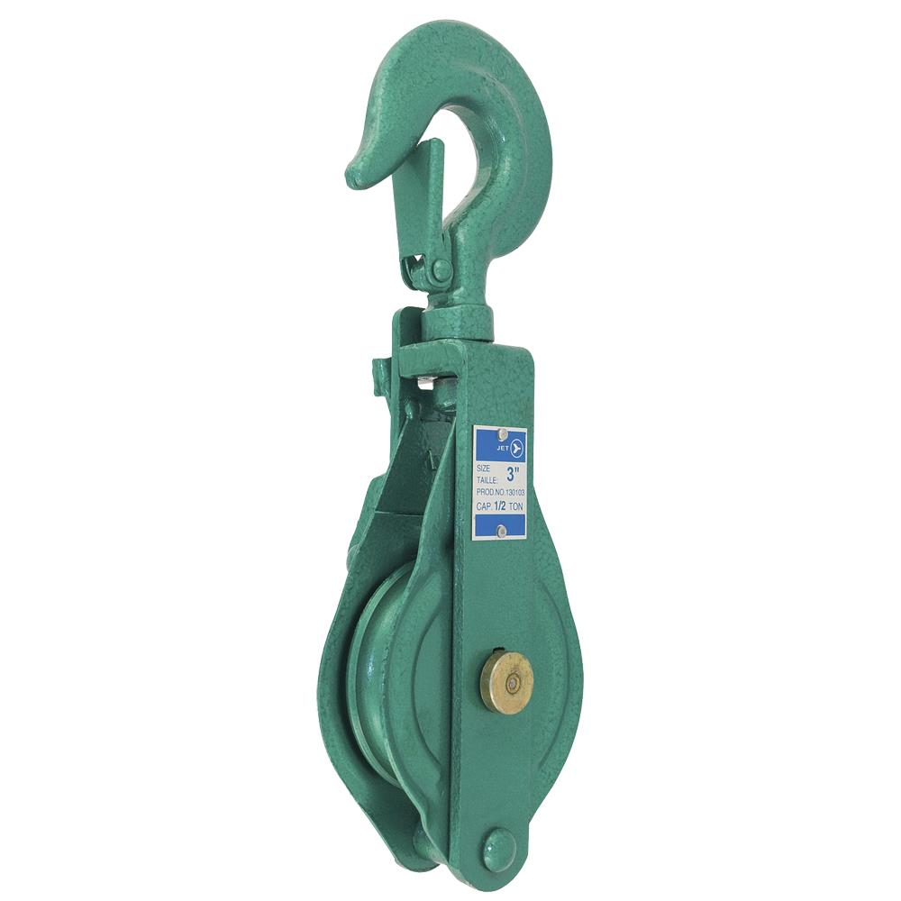 3" Single Sheave Snatch Block – 1/2 T