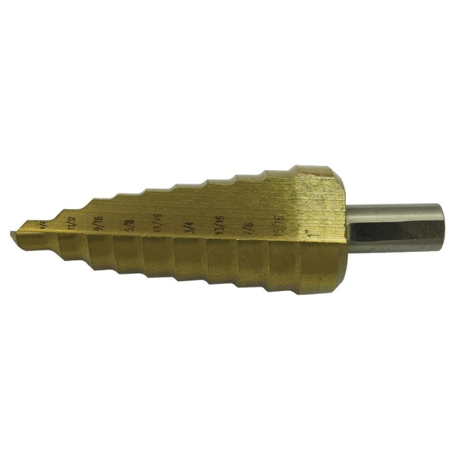 3/16" – 1/2" x 6 Step JET-KUT® Super Premium M35 H.S.S. Step Drills
