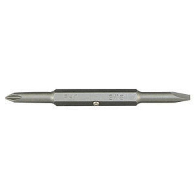 3/16" Slot x #1 Phillips Replacement Bit for 720533 (JKMD-6), 720590 (JRSD-19) and 720591 (JRSD-38)