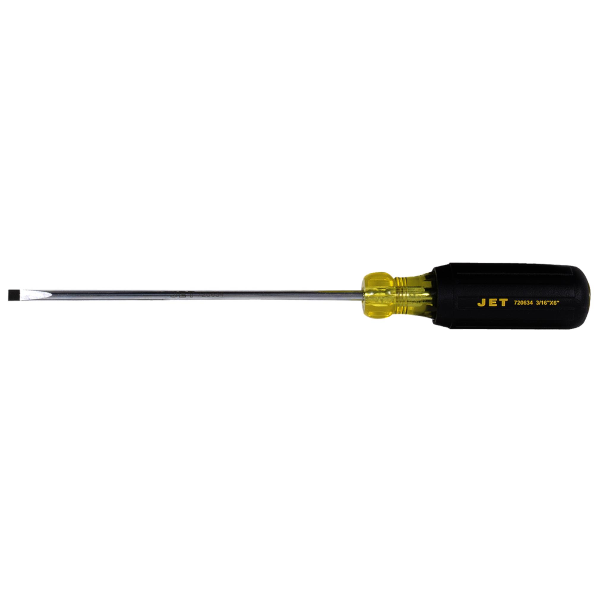 3/16" x 6" Cabinet Tip Cushion Grip Screwdriver