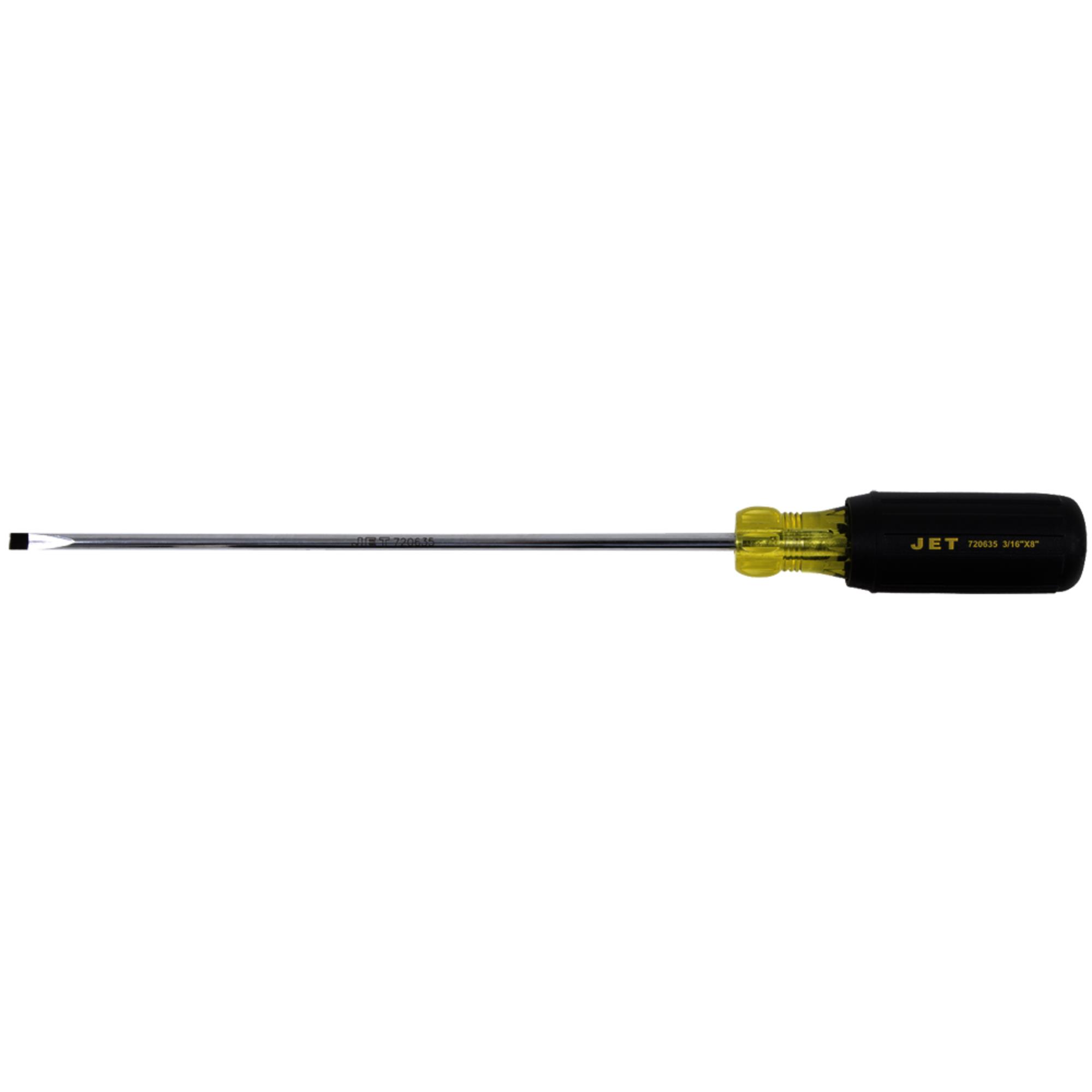 3/16" x 8" Cabinet Tip Cushion Grip Screwdriver