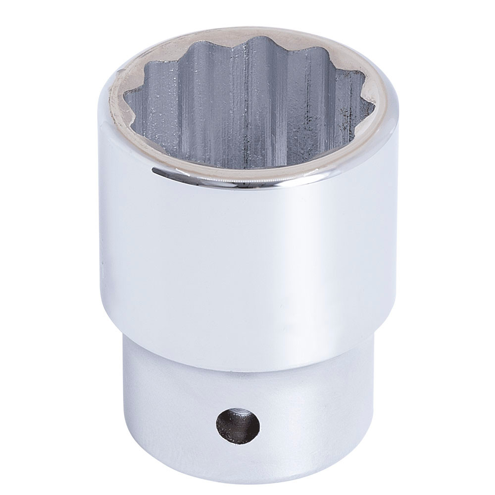 3/4" DR x 1" Regular Chrome Socket – 12 pt.