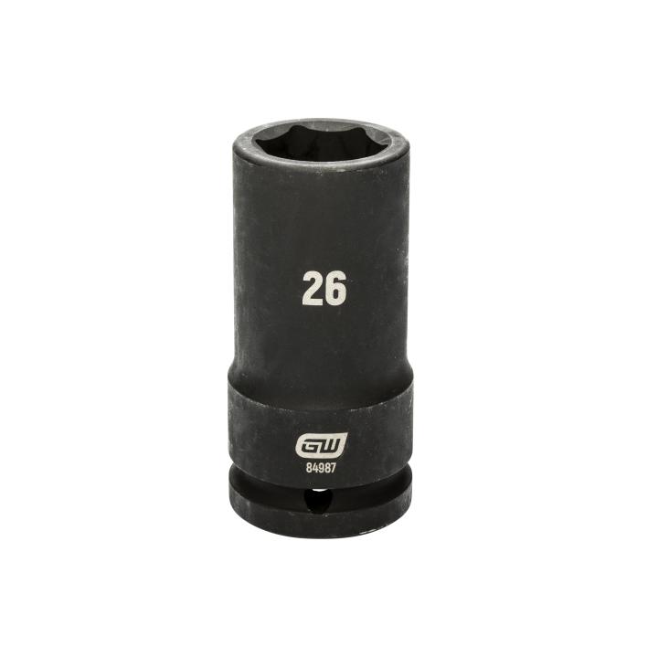 3/4" DR x 26mm Deep Impact Socket – 6 pt.