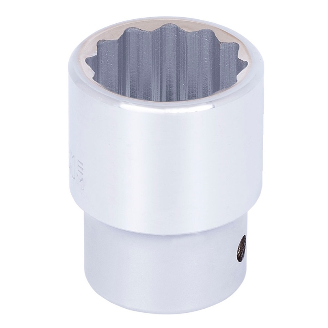 3/4" DR x 30mm Regular Chrome Socket – 12 pt.