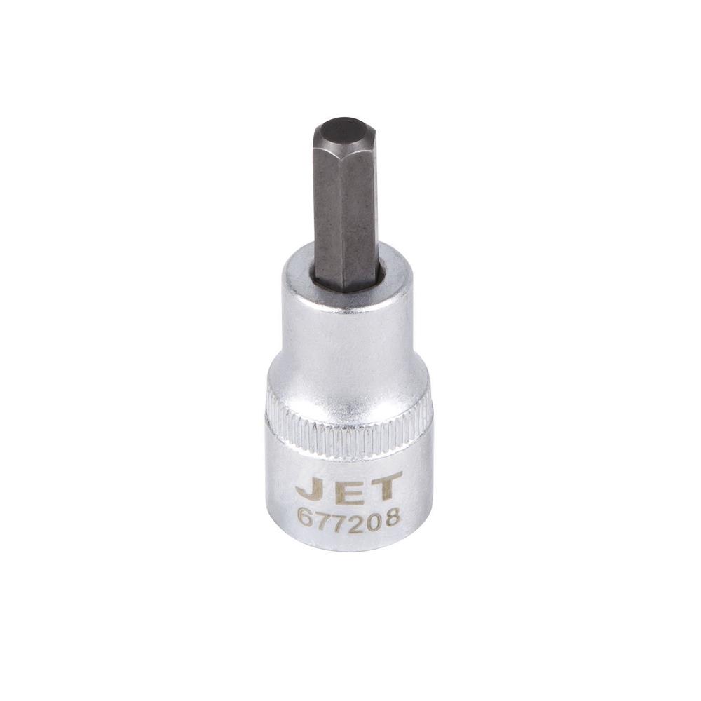 3/8" DR x 8mm S2 4" Long Ball Nose Hex Bit Socket