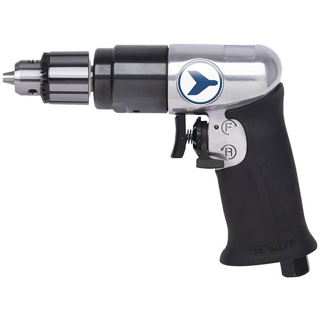 3/8” Variable Speed Air Drill – Keyed Chuck
