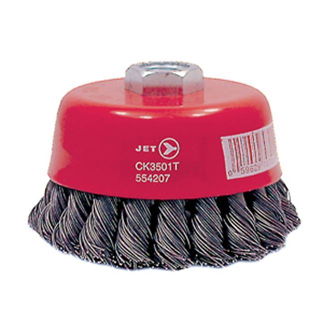 3-1/2 x 5/8-11NC Knot Twisted Cup Brush – High Performance