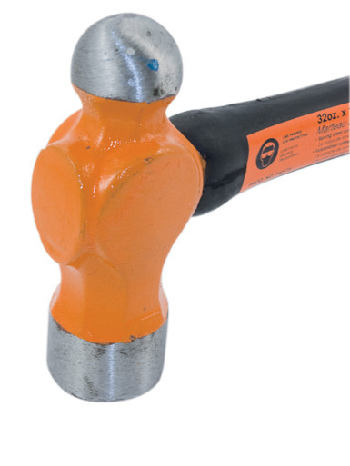 Indestructible Handle Ball Pein Hammer – Super Heavy Duty – 32 oz x 14"