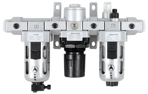 3 PC Air Filter, Regulator and Lubricator 3/8" NPT – Intermediate