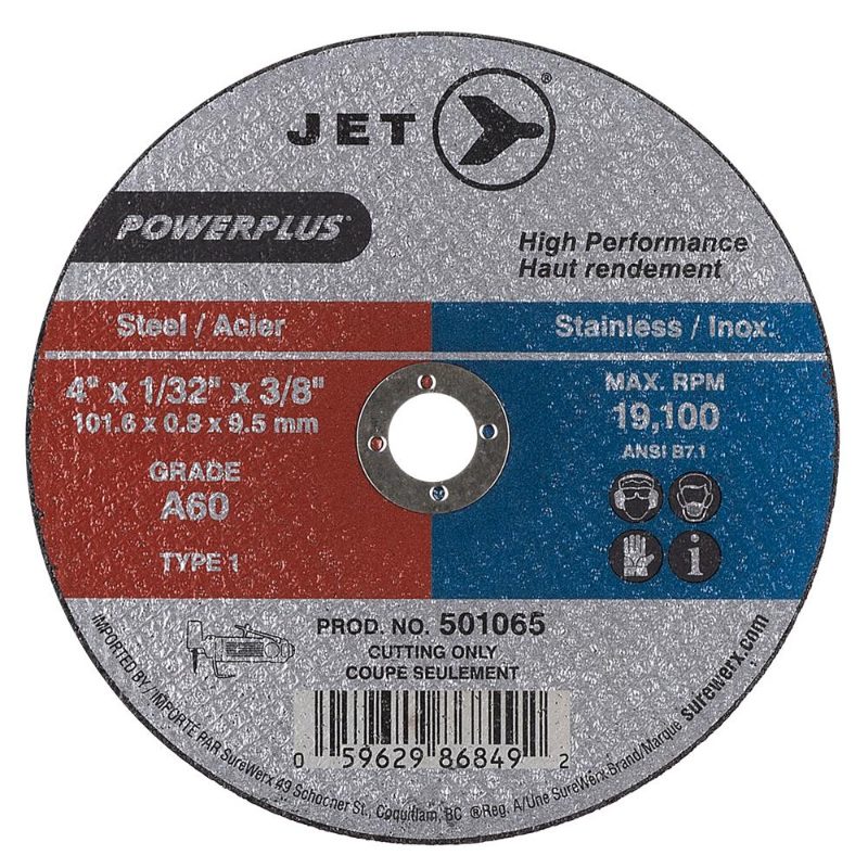 4 x 1/32 x 3/8 A60 POWERPLUS T1 Cut-Off Wheel