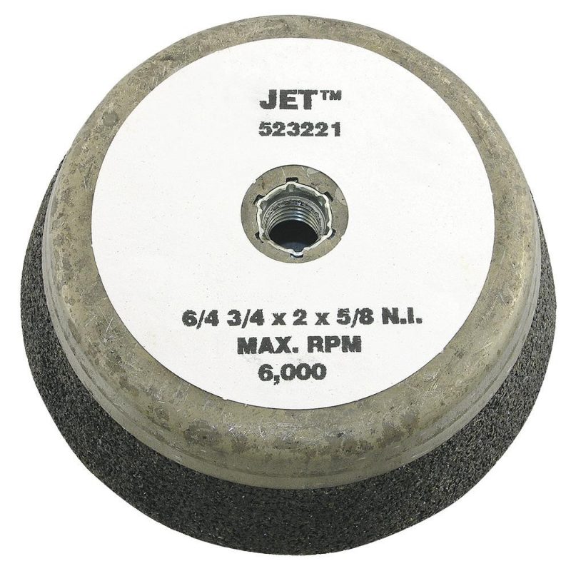 4 x 2 x 5/8-11NC C8 T11 Resin Bond Cup Wheel