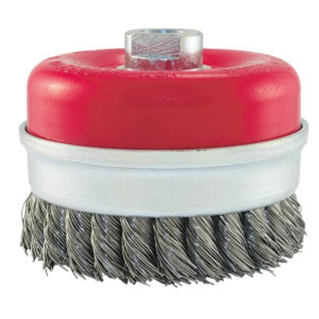 4 x 5/8-11 NC Knot Banded Cup Brush
