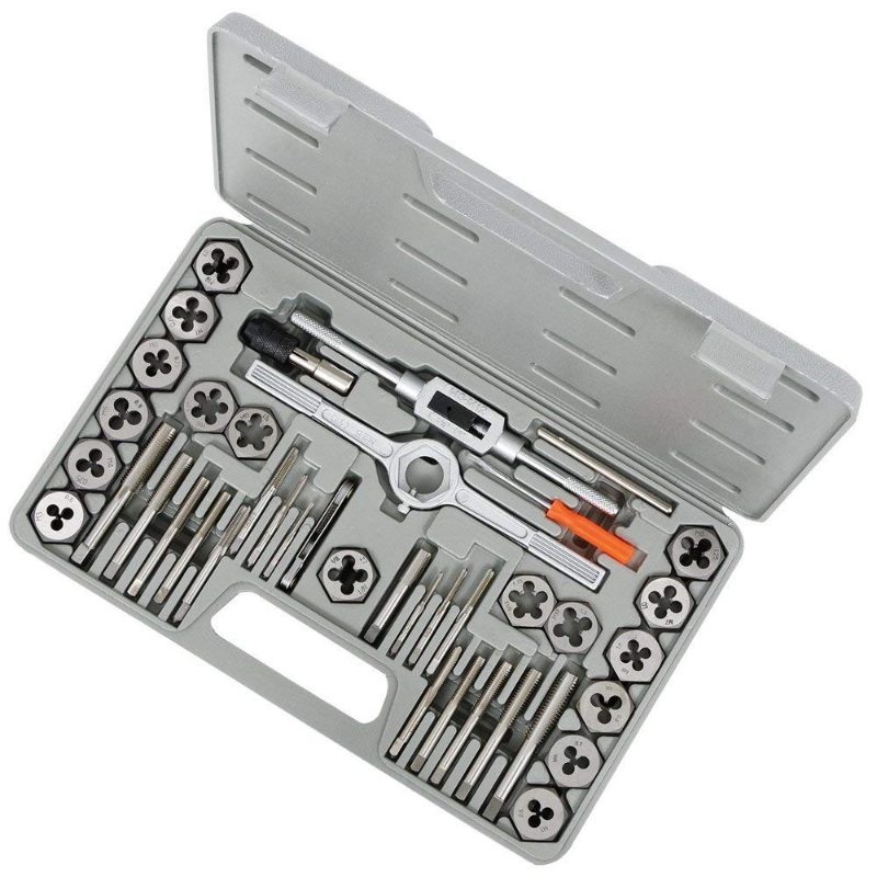 40-Piece Metric Alloy Tap and Die Premium Set