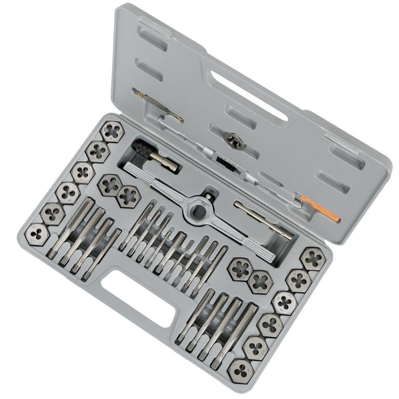 40-Piece SAE Alloy Tap and Die Premium Set