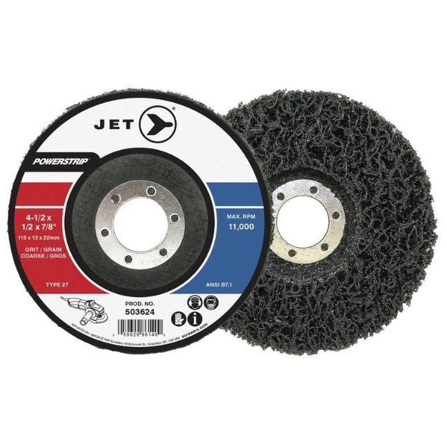 4-1/2 x 1/2 x 7/8 Powerstrip XCL T27 Surface Preparation Depressed Centre Wheel