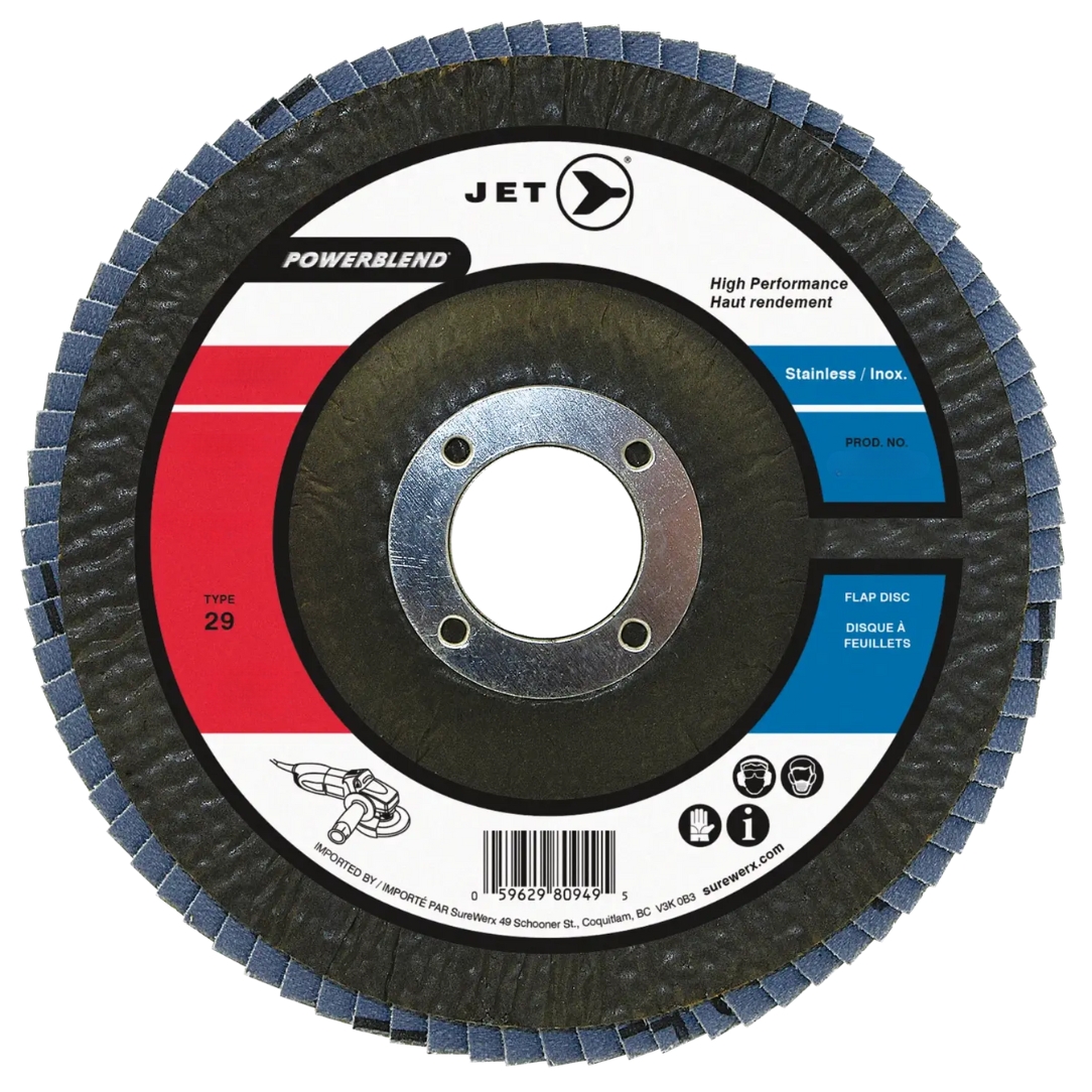 4-1/2 x 7/8 CG60 POWERBLEND EDG Flap Disc