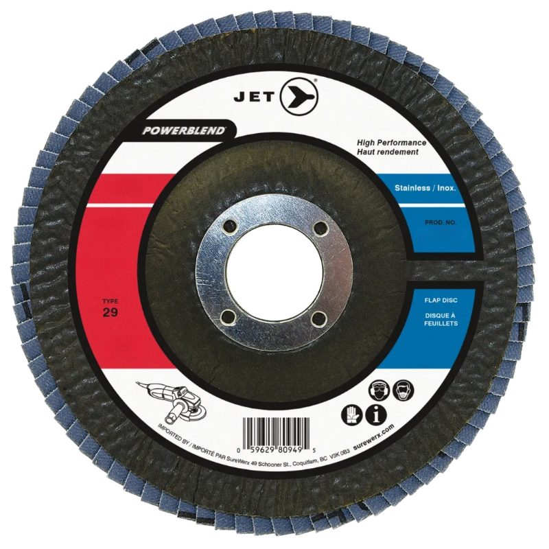 4-1/2 x 7/8 Fine POWERBLEND SCD T29 Surface Conditioning Flap Disc