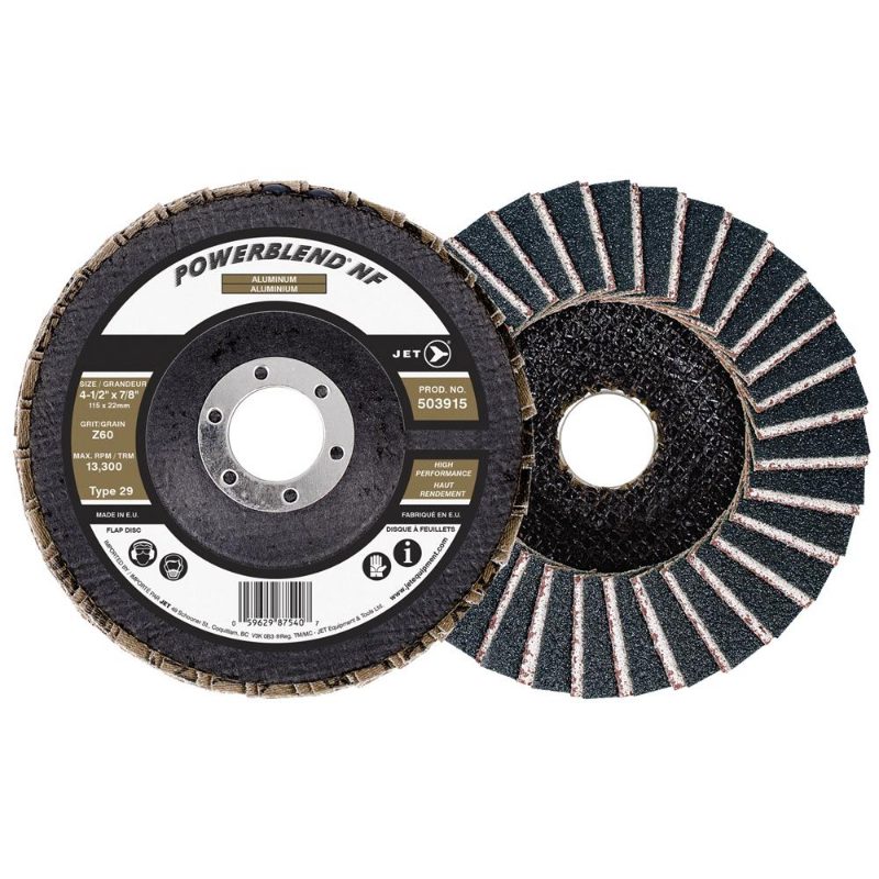 4-1/2 x 7/8 Z60 POWERBLEND NF Flap Disc