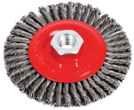 4-1/2" x 1/4" x 5/8"-11NC Stringer Bead Brush – High Performance