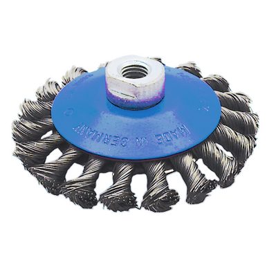 5 " Knot Twisted Conical (Bevel) Brush SST