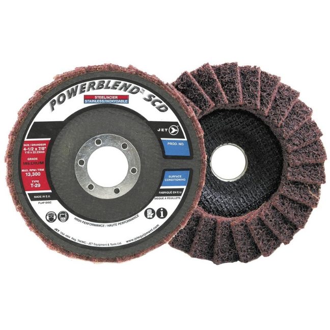 5 x 7/8 Medium Powerblend SCD T29 Surface Conditioning Flap Disc
