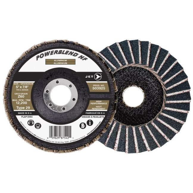 5 x 7/8 Z60 POWERBLEND NF Flap Disc