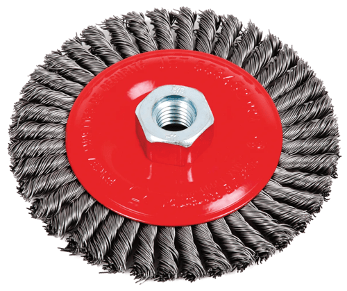 5" x 1/4" x 5/8"-11NC Stringer Bead Brush – High Performance