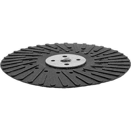5" x 5/8"-11NC Turbo Style Back-Up Pad with Flange Nut