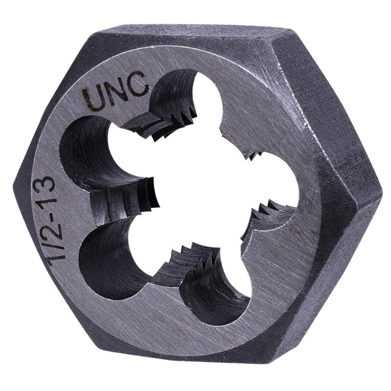 5/16"-18 NC Alloy Steel SAE Hex Dies – 1" Hex