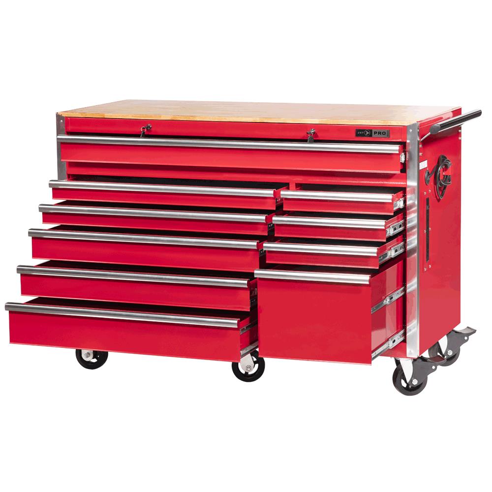 Pro Series Roller Cabinet – 10 Drawers – 56” x 24”