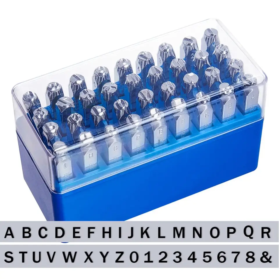 5mm Number Stamp Set