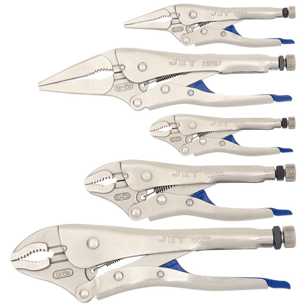 Locking Pliers Set – Super Heavy Duty – 5 pc