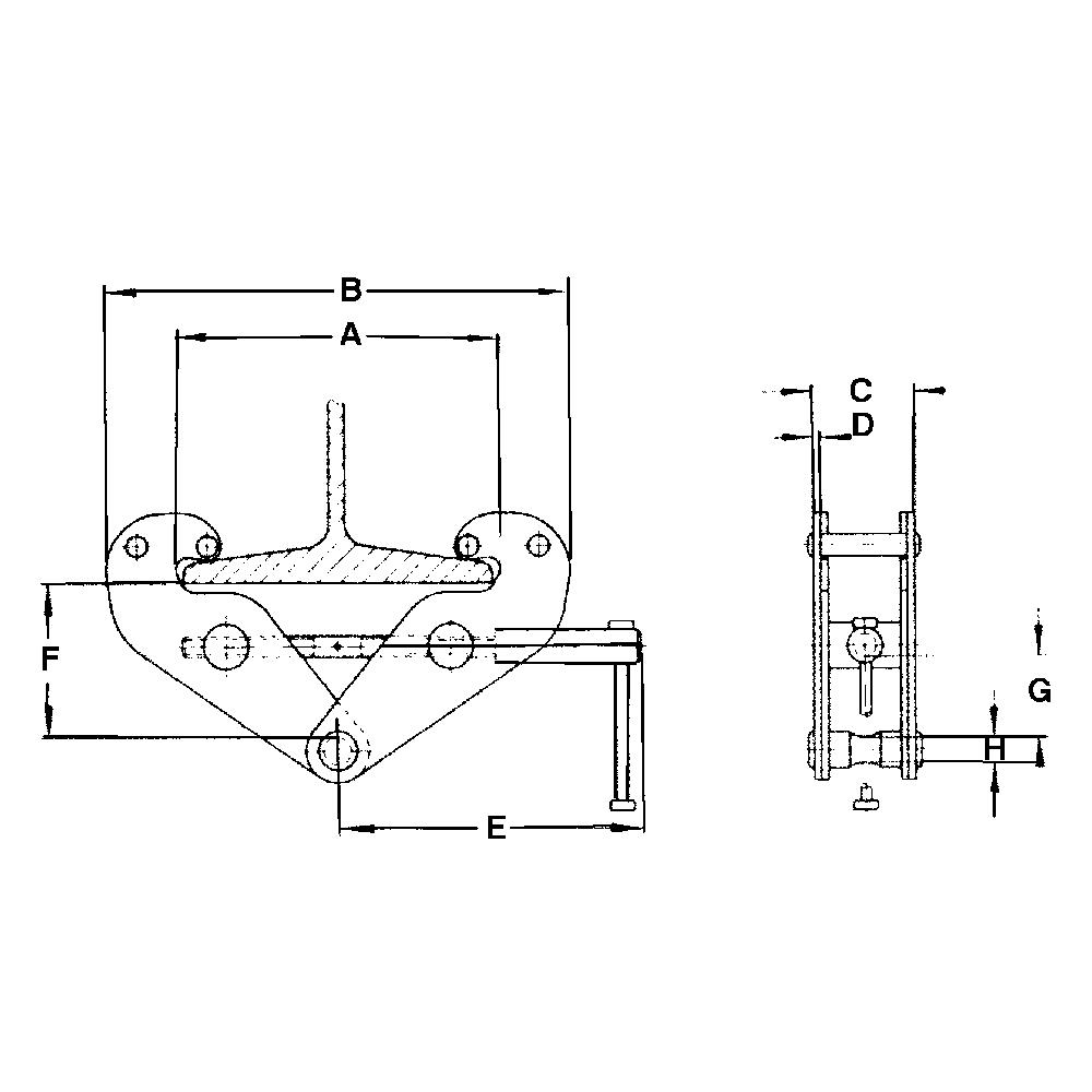 5 Ton Beam Clamp – VBC Series