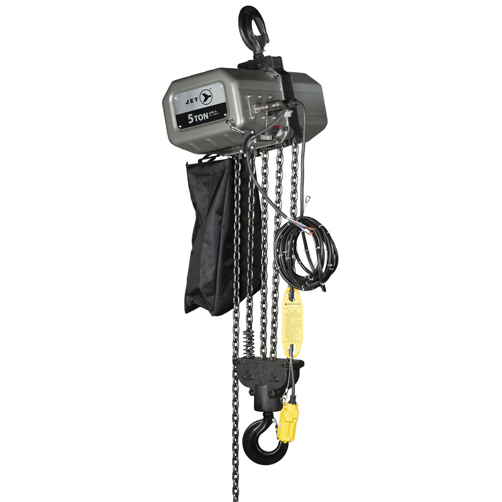 Electric Chain Hoist – JEH Series – 230V/460V – 20' lift – 5 Ton