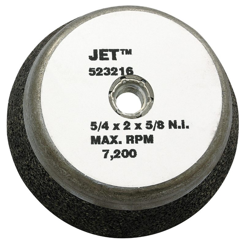 6 x 2 x 5/8-11NC C8 T11 Resin Bond Cup Wheel